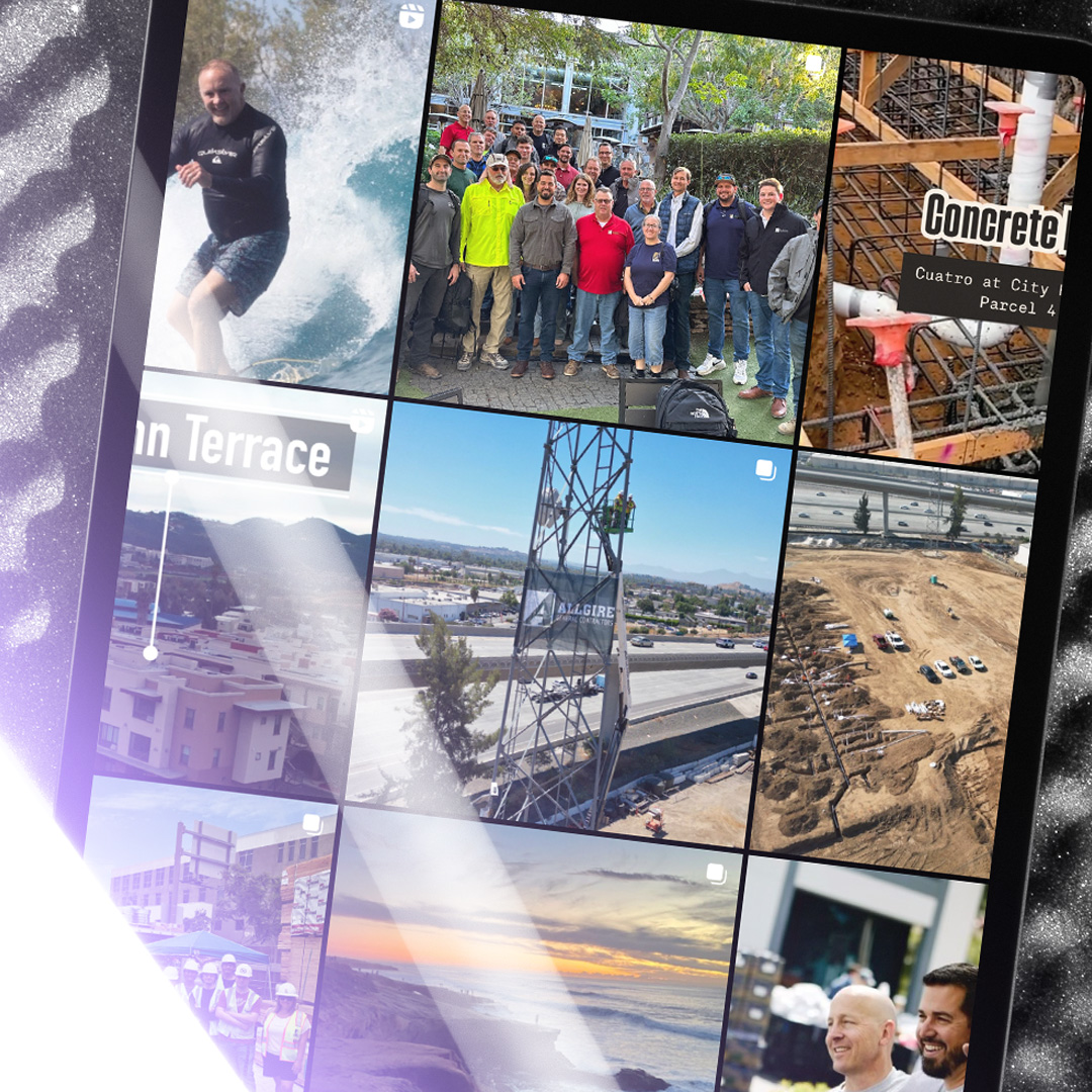 Allgire construction and community storytelling work