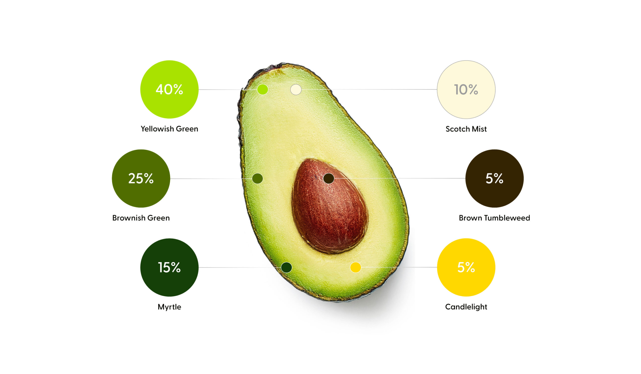 West Pak Avocado brand color and imagery system